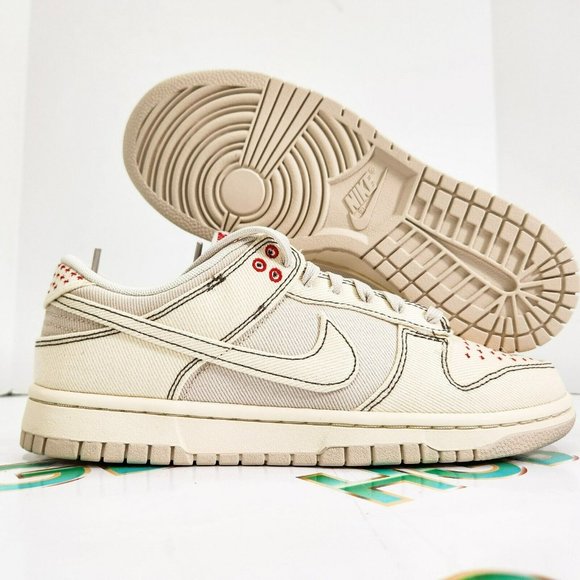 Nike Other - Nike Dunk Low Retro SE Men's DV0834-100 Light Orewood Brown Ivory